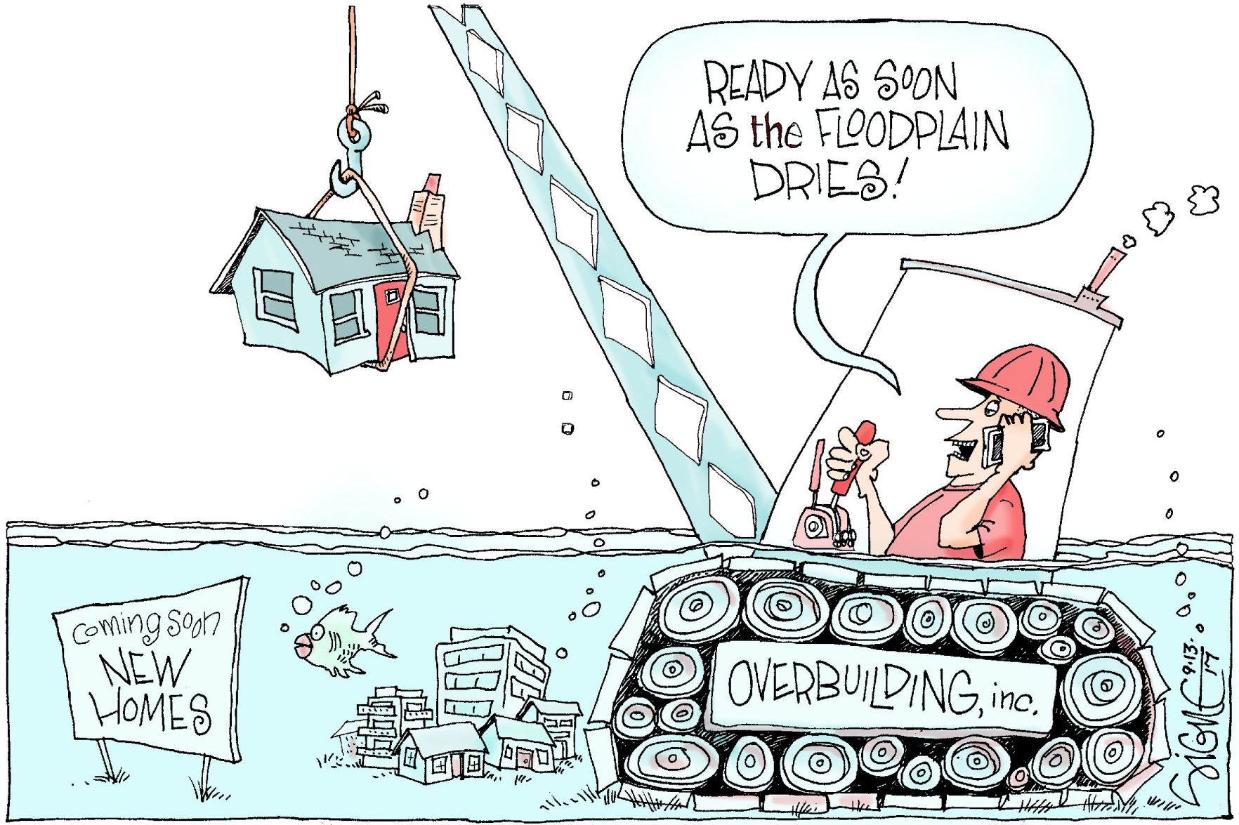 Signe Wilkinson cartoon